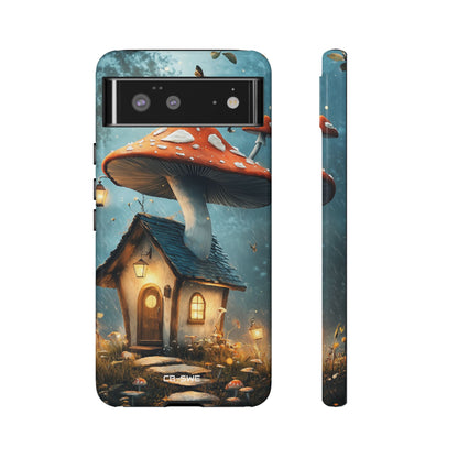 Mushroom House Glows - Google Pixel Case