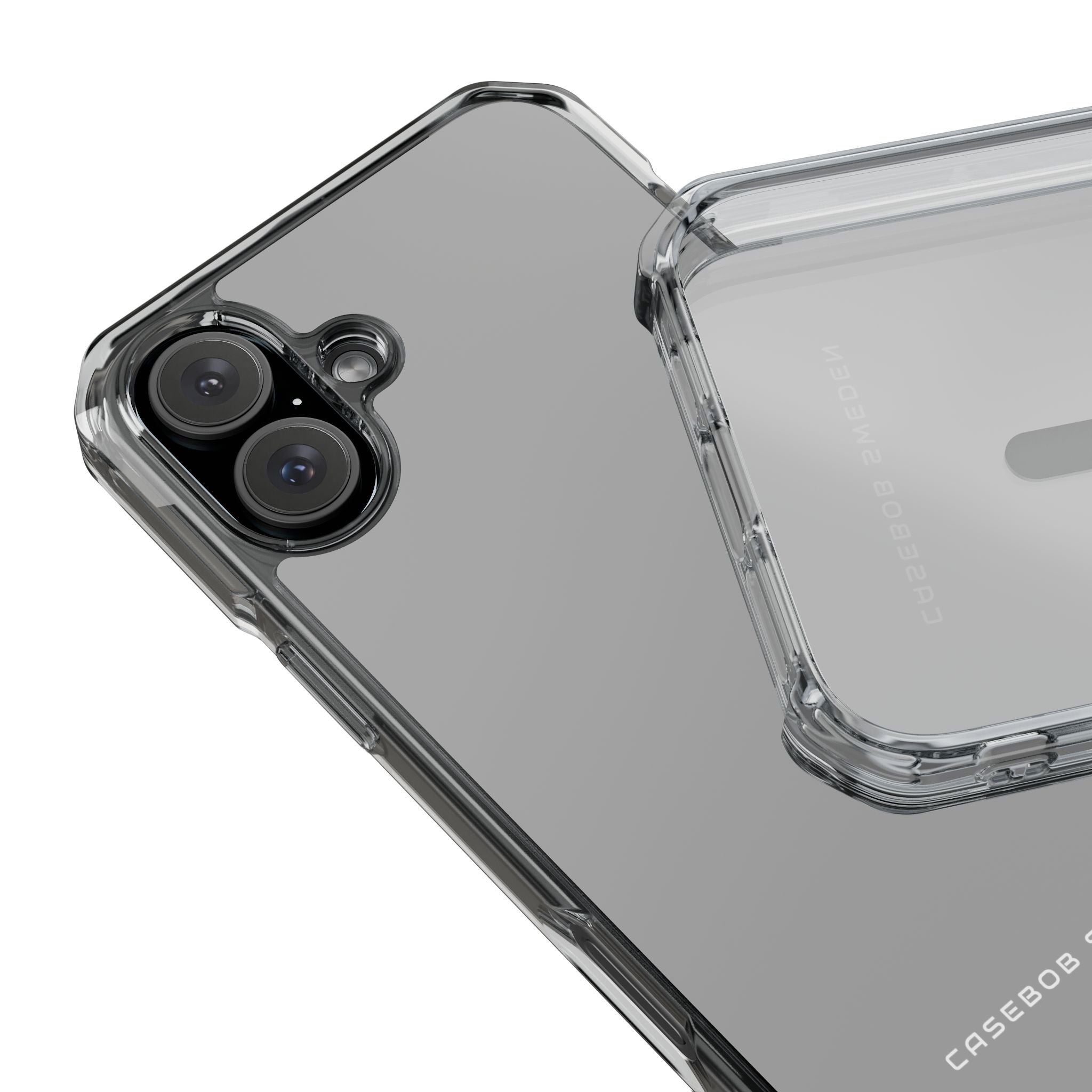 Dark Gray iPhone 16 - Clear Impact Phone Case