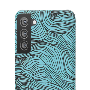 Wavy Serenity | Slim Phone Case for Samsung