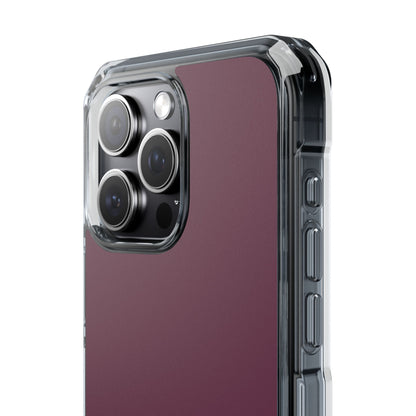 Old Mauve - Clear Impact Case for iPhone