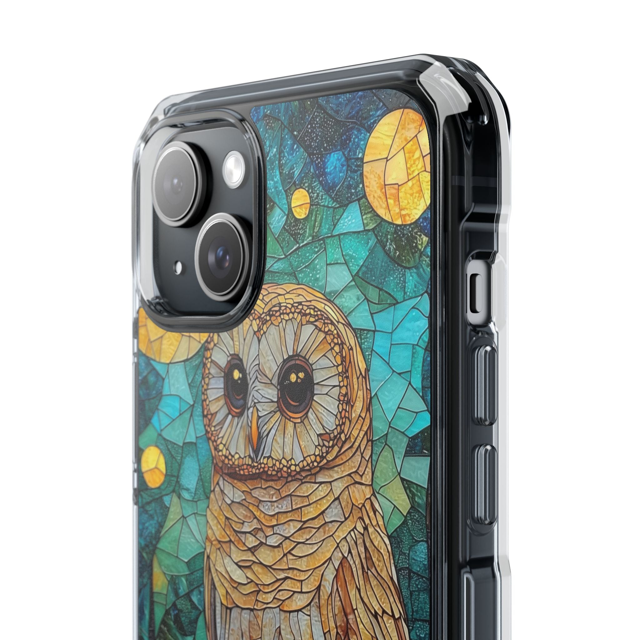 Celestial Owl Gaze iPhone Case - Impact