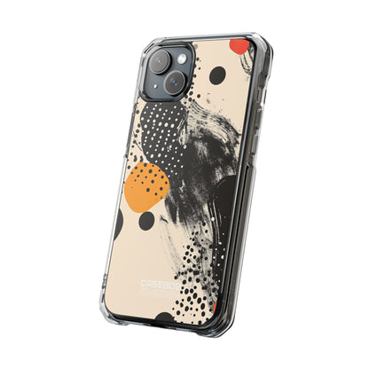 Swirl Chaos Geometry iPhone 15 - Impact Clear+