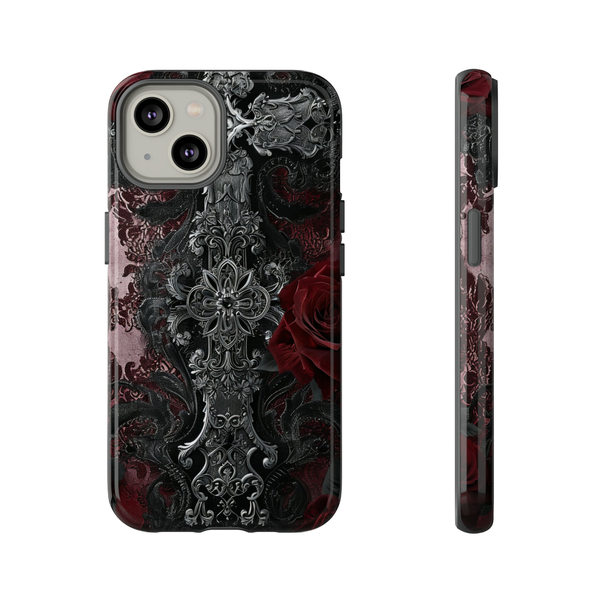 Lace and Velvet Gothic - Protective Phone Case