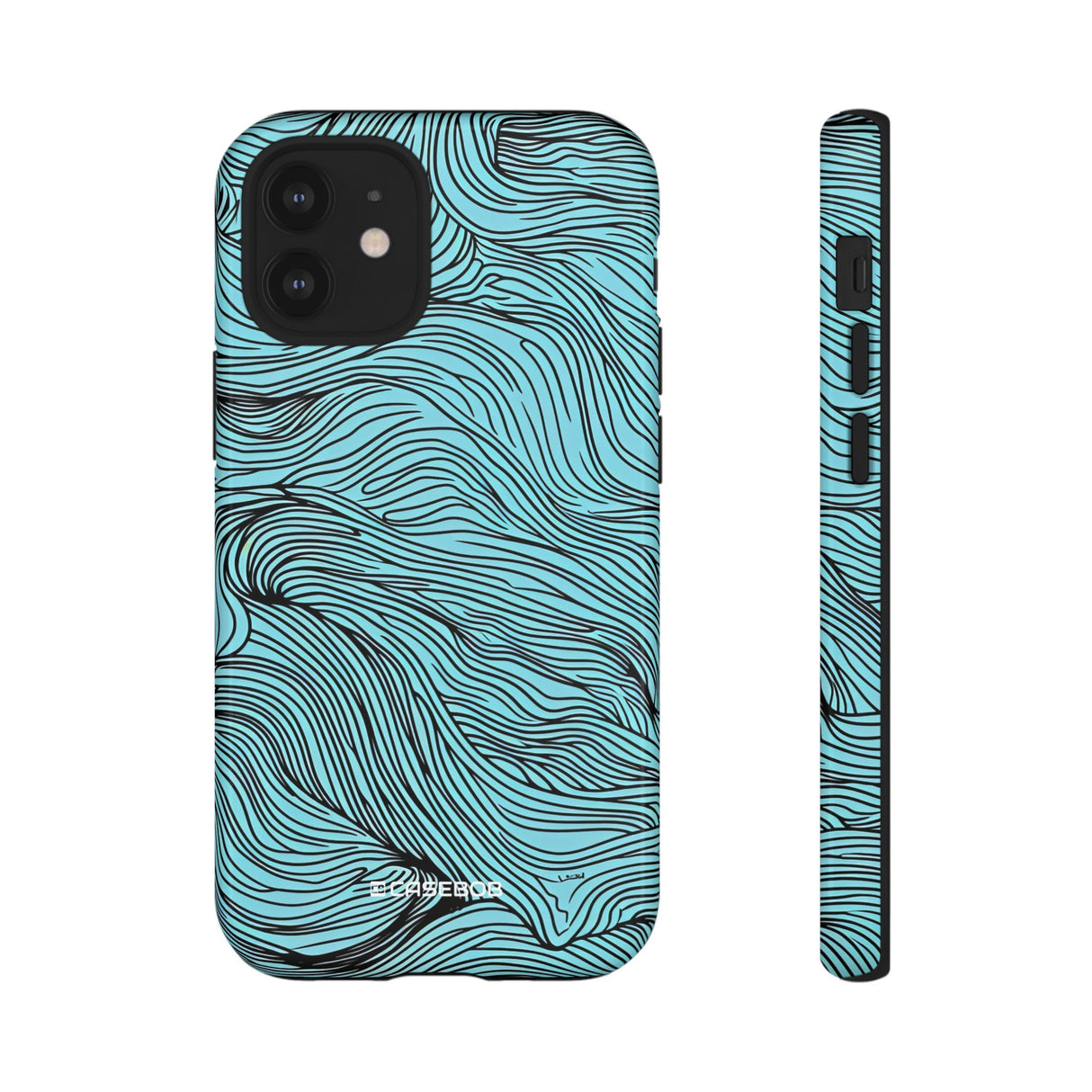 Wavy Serenity | Protective Phone Case for iPhone