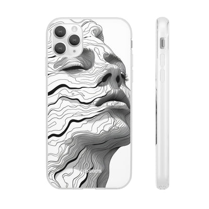 Topographic Serenity | Flexible Phone Case for iPhone