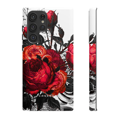 Serarose Gothic Flower - Protective Phone Case