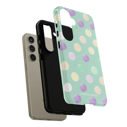 Pastel Polka Dots - Tough Samsung S24 Phone Case