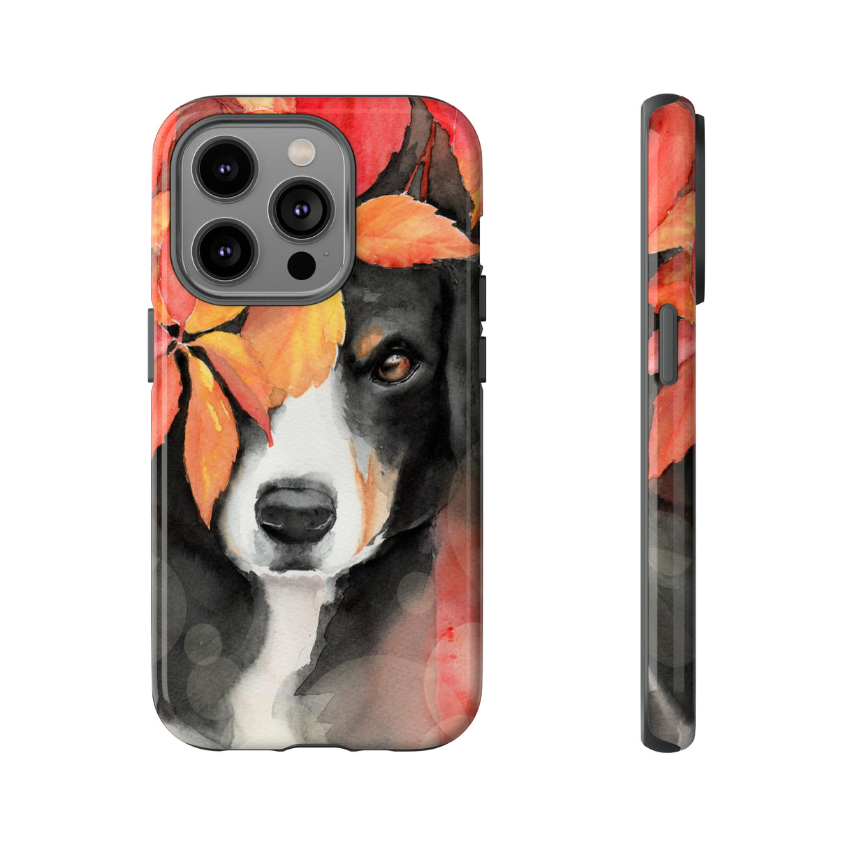 Watercolor Dog - Protective Phone Case