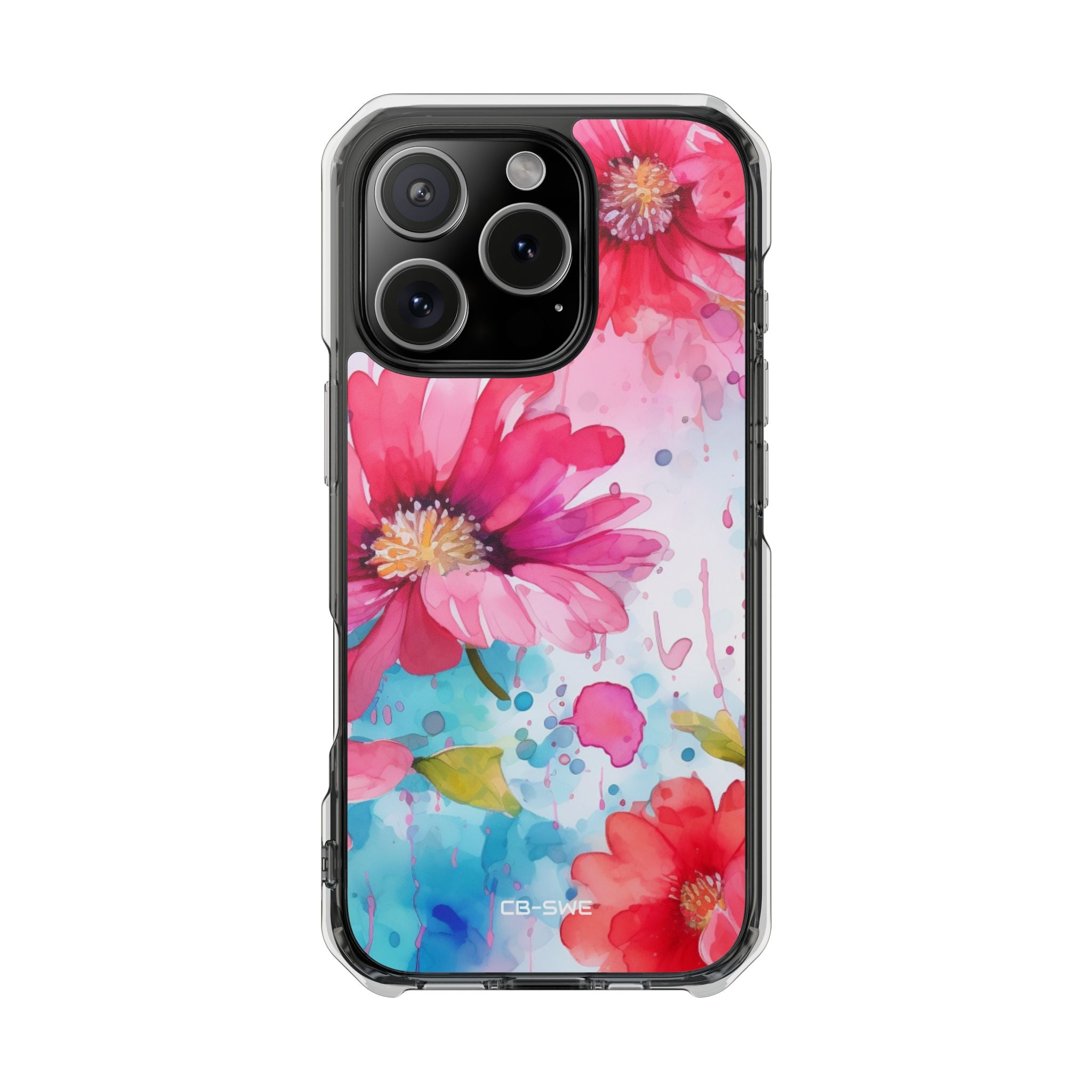 Vibrant Floral Dance iPhone Case - Impact
