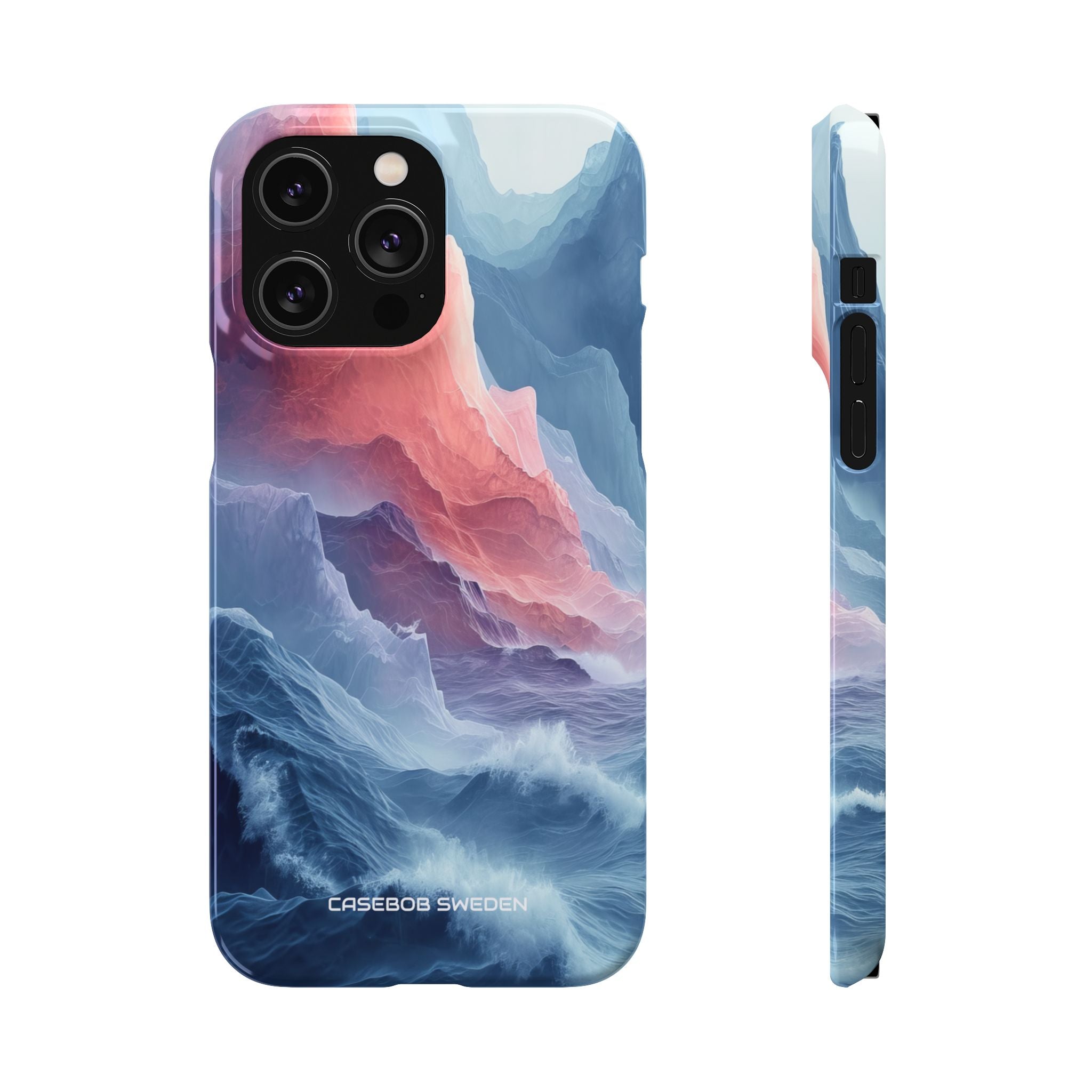 Mountain Wave Serenity - Slim iPhone 14 Phone Case