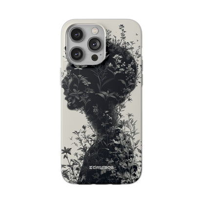 Botanical Silhouette Essence | Flexible Phone Case for iPhone