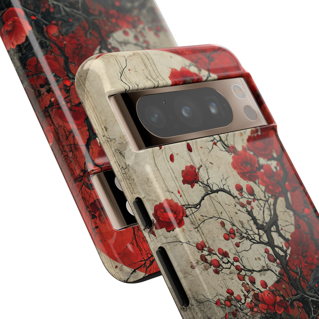 Moonlit Rose Peace - Protective Phone Case