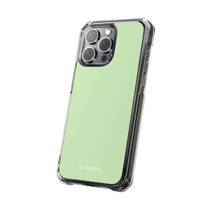 Tea Green | Phone Case for iPhone (Clear Impact Case - Magnetic)