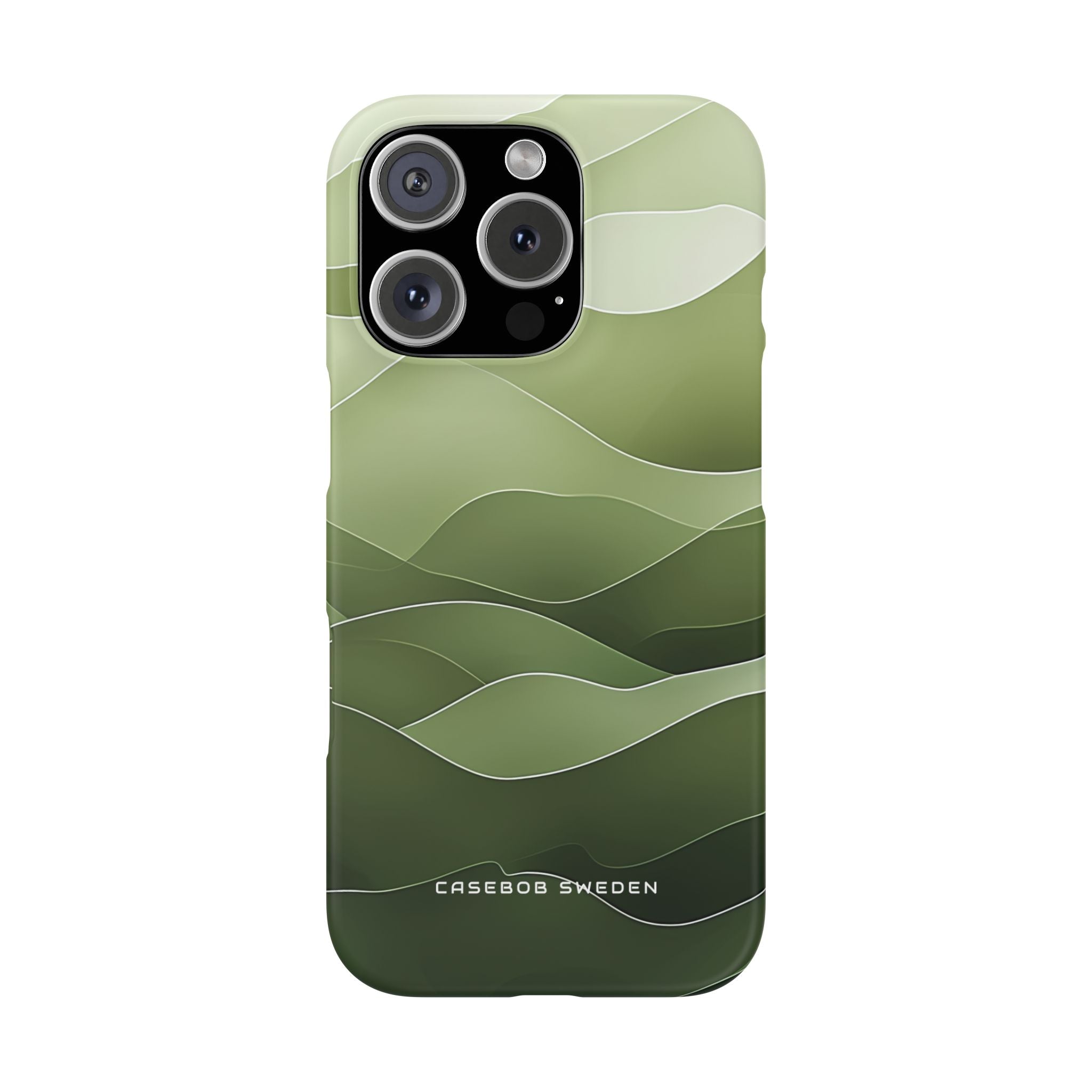 Gradient Emerald Drift iPhone 16 - Slim Phone Case