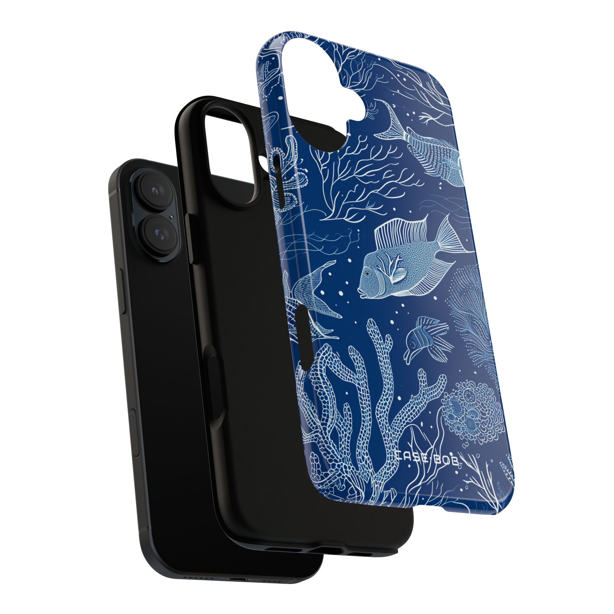 Whitefish Ripple iPhone 16 Plus Case - Tough
