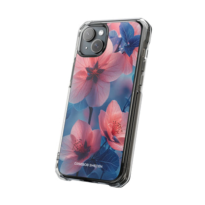 Blossom Serenity - Clear Impact iPhone 15 Phone Case