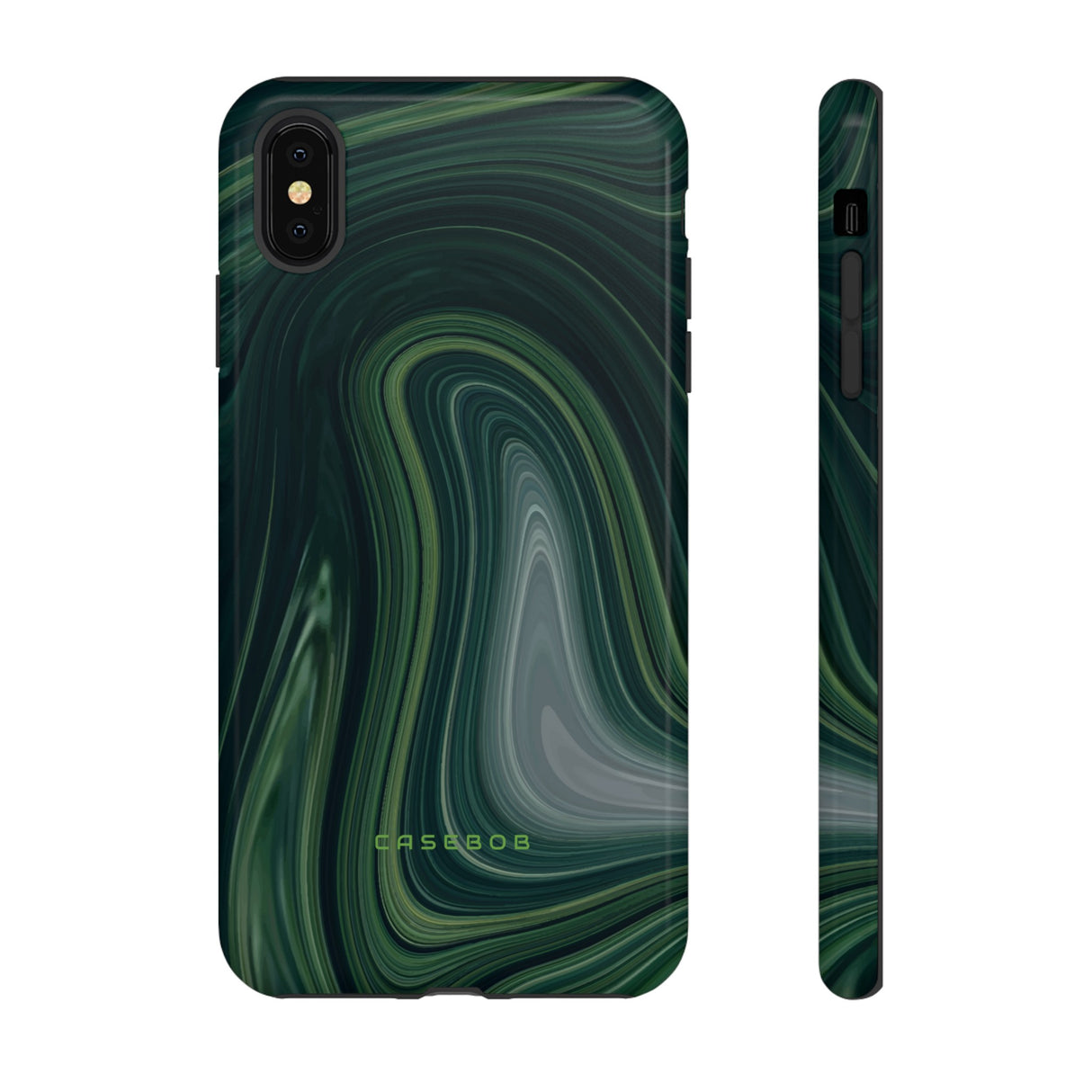 Green Marble - Protective Phone Case