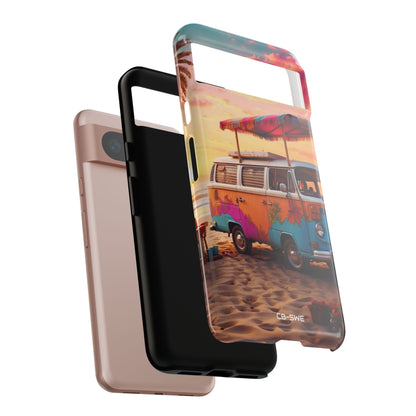 **Van Rests at Shore** - Google Pixel Case