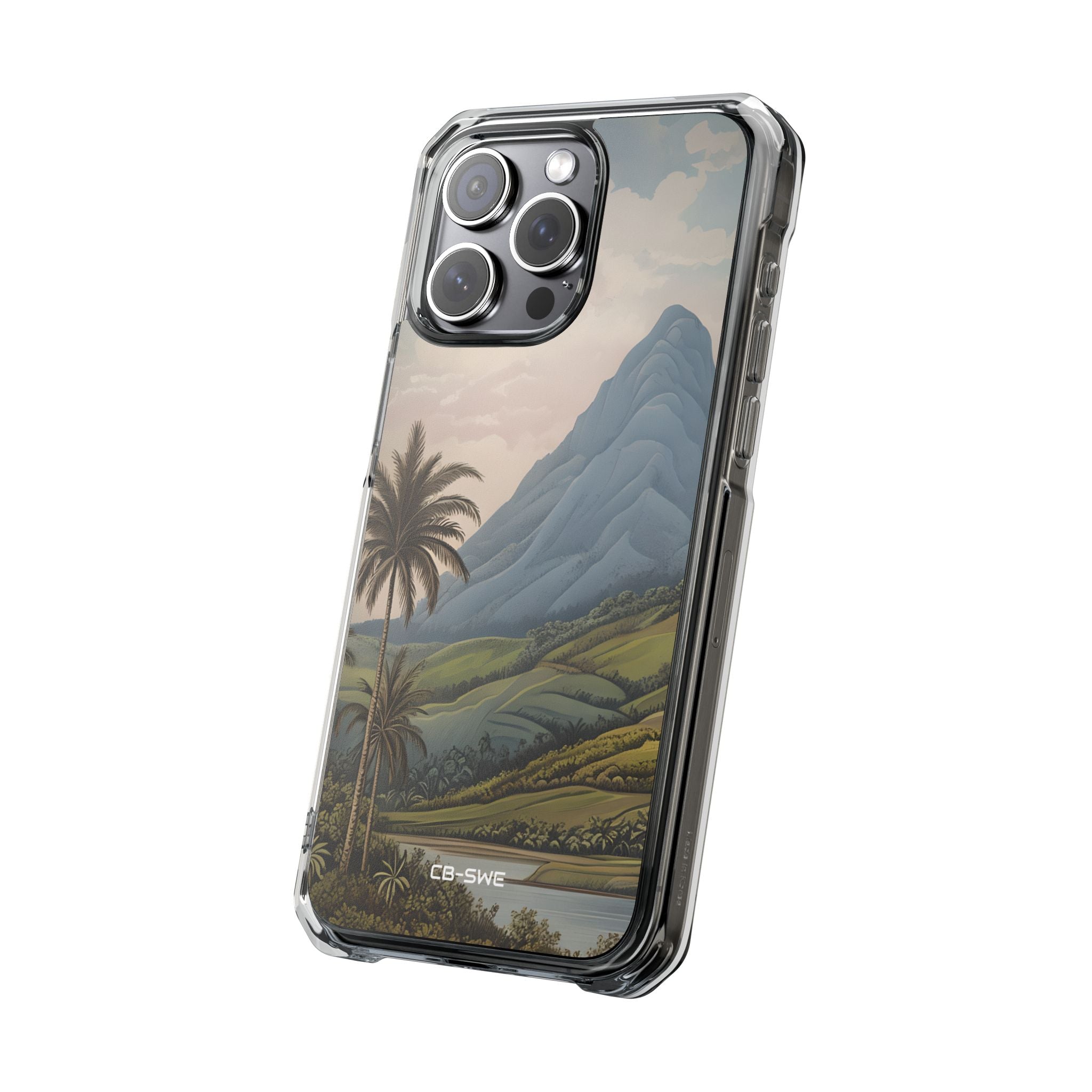 Serene Mountain Oasis iPhone Case - Impact