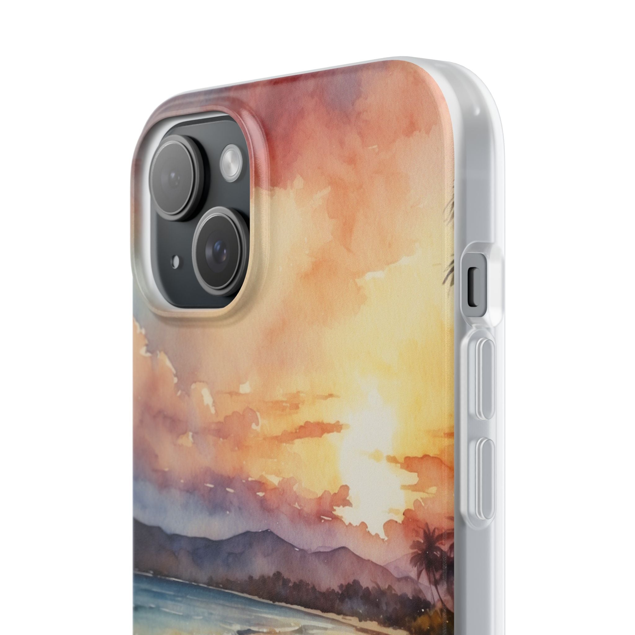 Sunset Reflection iPhone 15 Plus Case - Soft