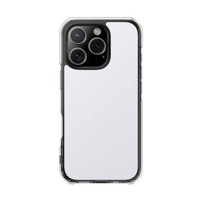 Pearl White - Clear Impact iPhone 16 Phone Case