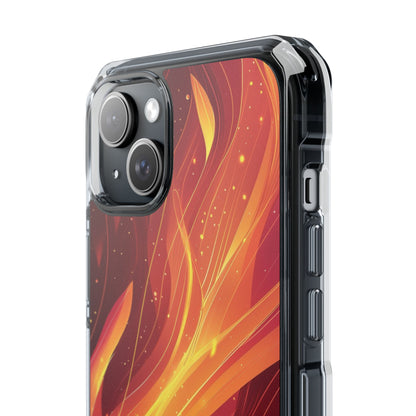 Flaming Flow iPhone 15 Plus Case - Impact