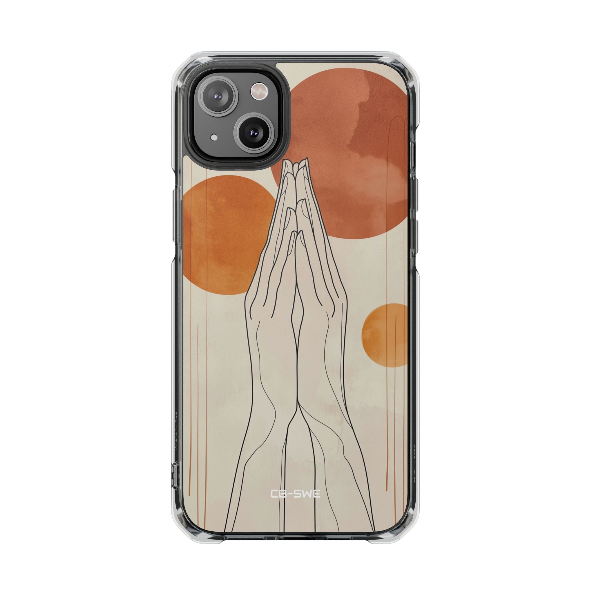 Prayers Encircle Hands iPhone Case - Impact