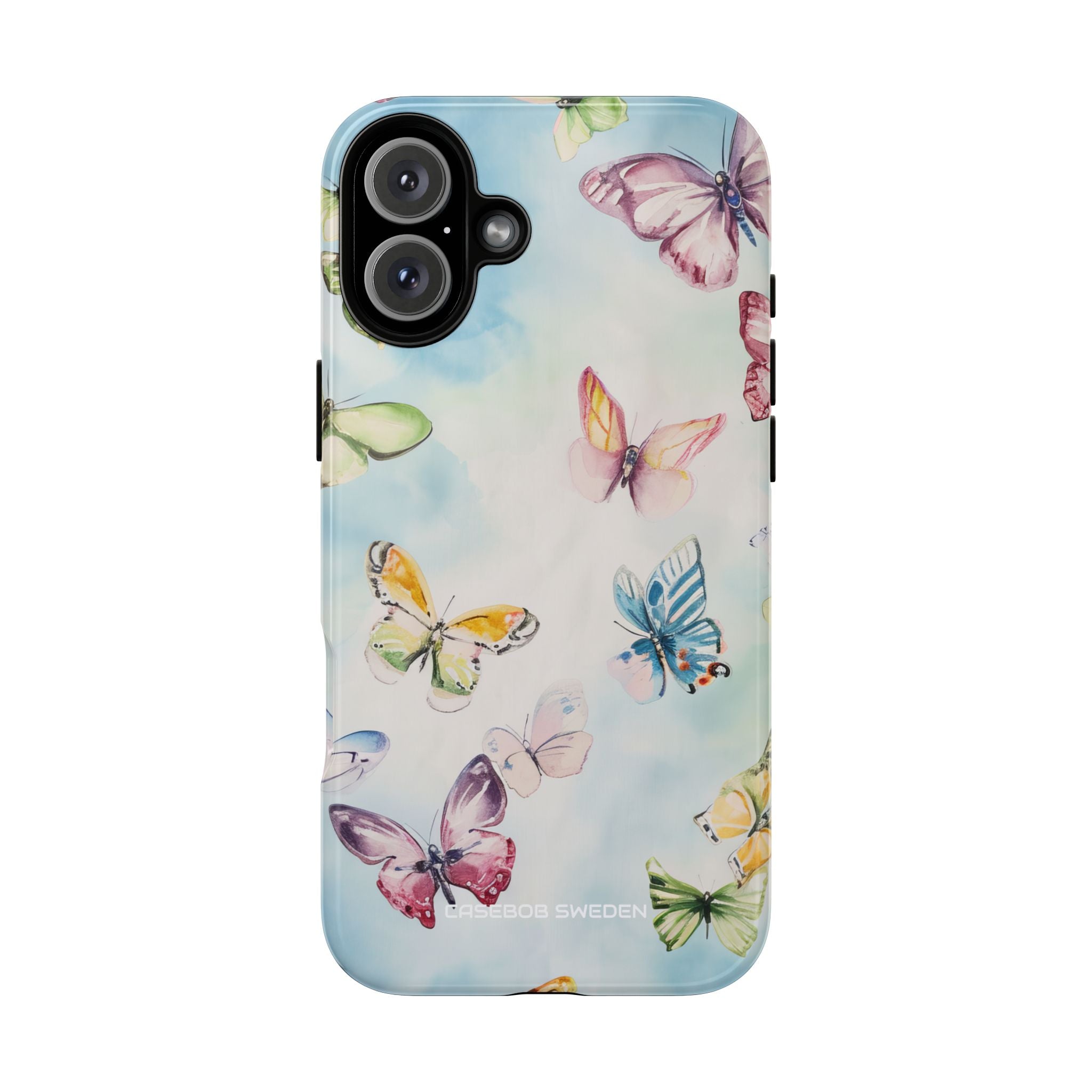 Watercolor Butterfly Bliss - Tough iPhone 16 Phone Case