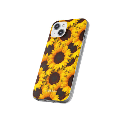 Sunflower Glow iPhone 14 Case - Soft
