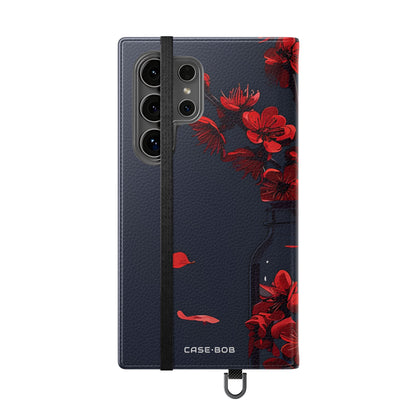 Cherry Blossom Jar - Samsung S24 Ultra Case - Wallet