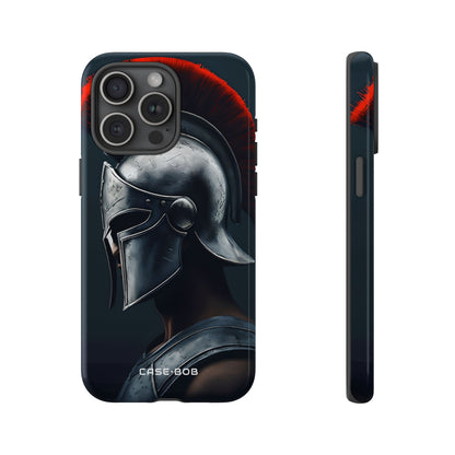 Silver Centurion iPhone 15 Pro Max Case - Tough