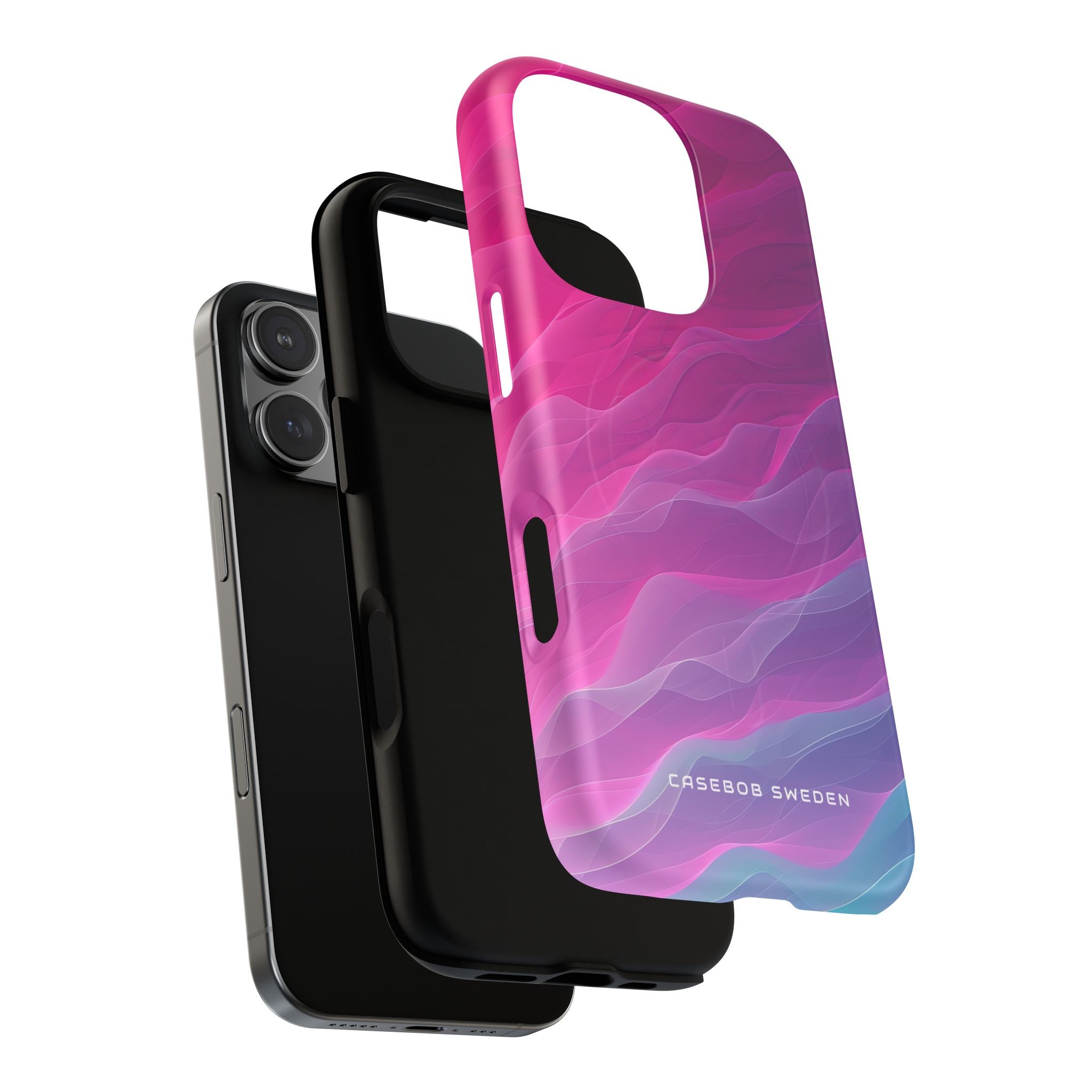 Gradient Oceanflow Waves iPhone 16 | Tough+ Phone Case