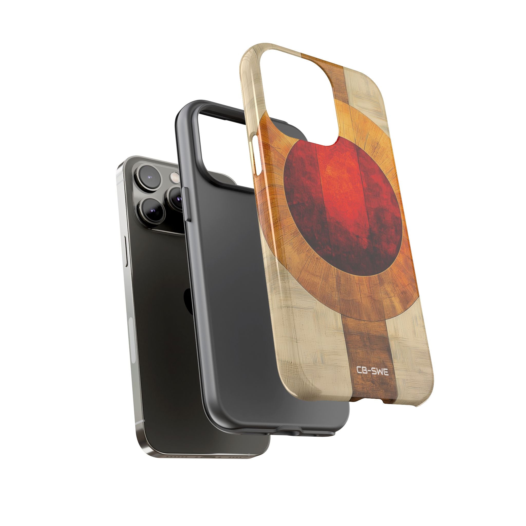 Warm Circles Embrace - iPhone Case