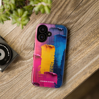 Bold Abstract Texture - Tough iPhone 16 Phone Case