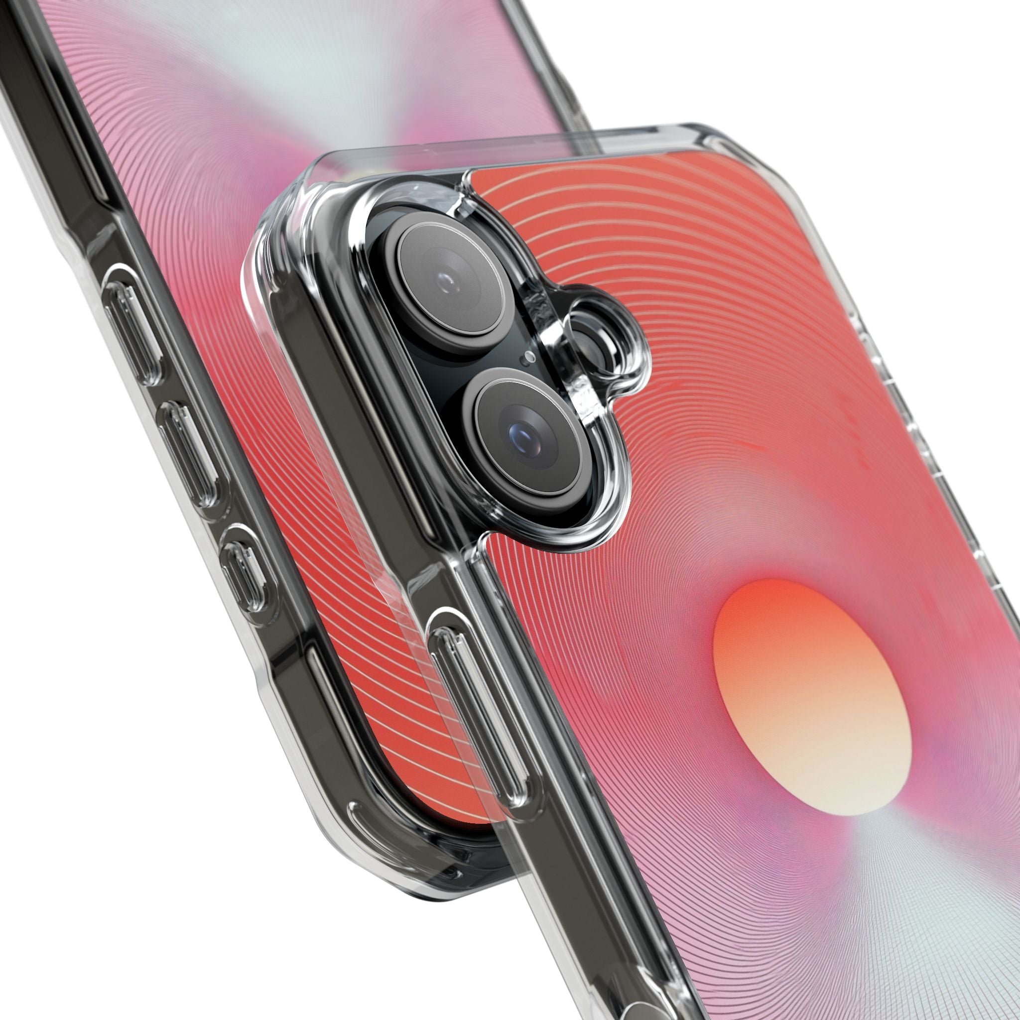 Orange Portal iPhone 15 Case - Impact