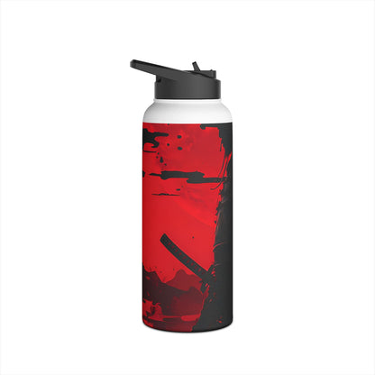 Samurai Moon - Stainless Steel Water Bottle