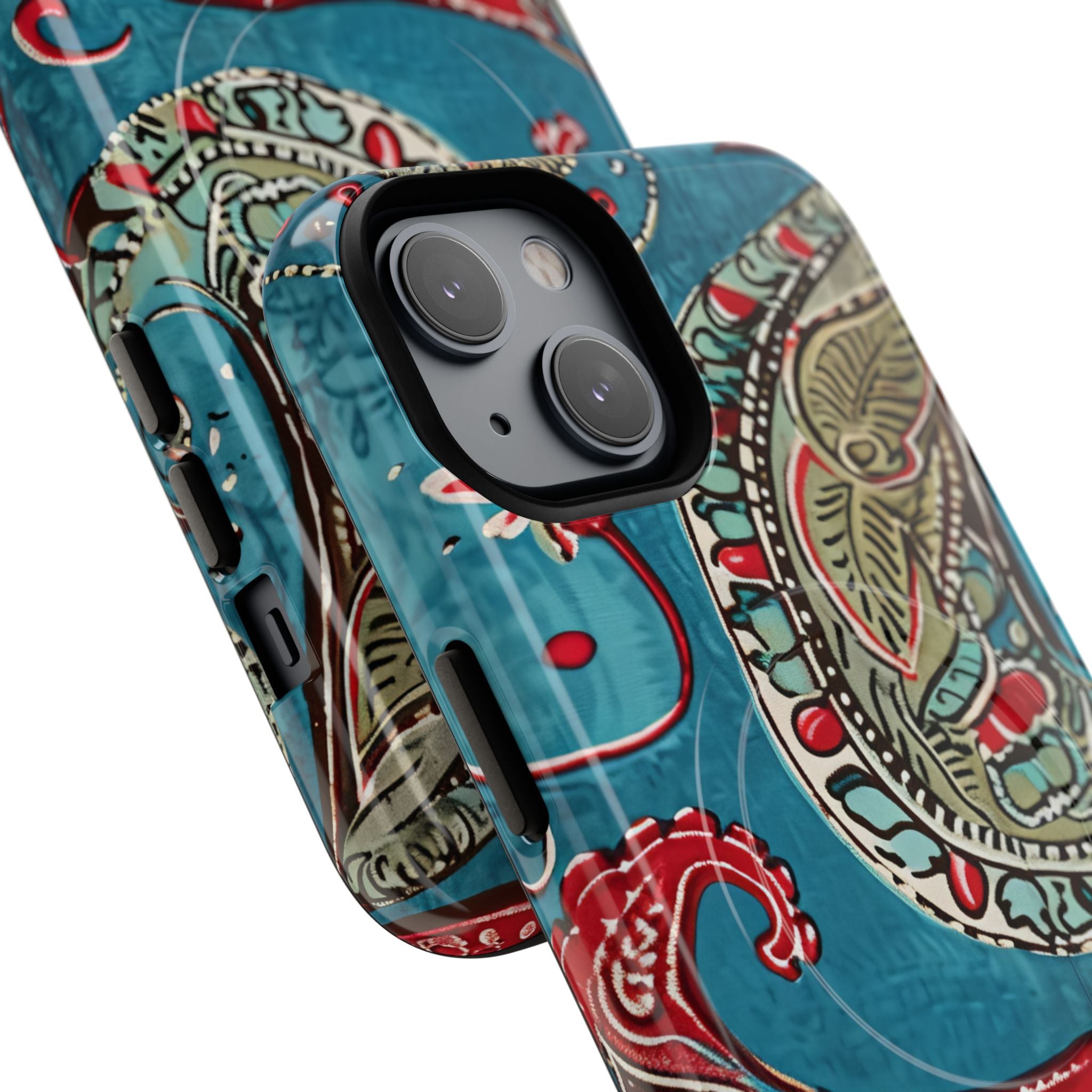 Vintage Paisley Elegance iPhone 14 | Tough+ Phone Case