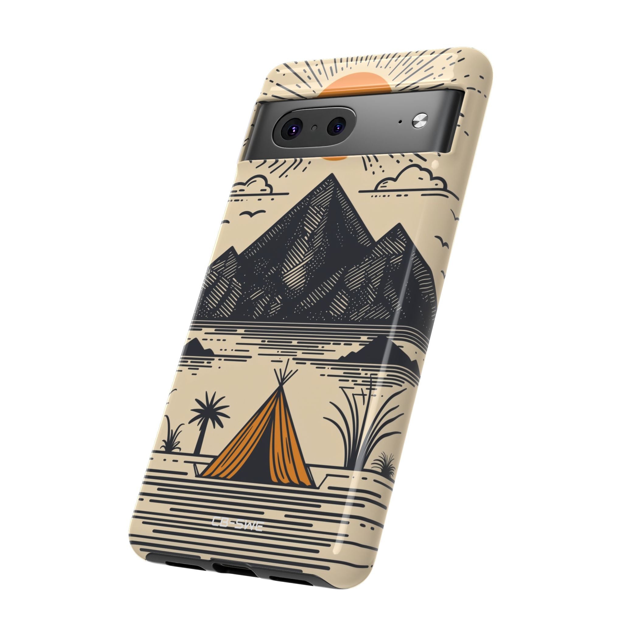 Golden Tent Awaits - Google Pixel Case