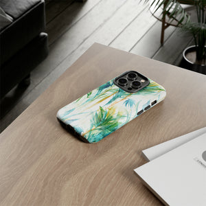 Watercolor Tropical Trees - Protective Phone Case