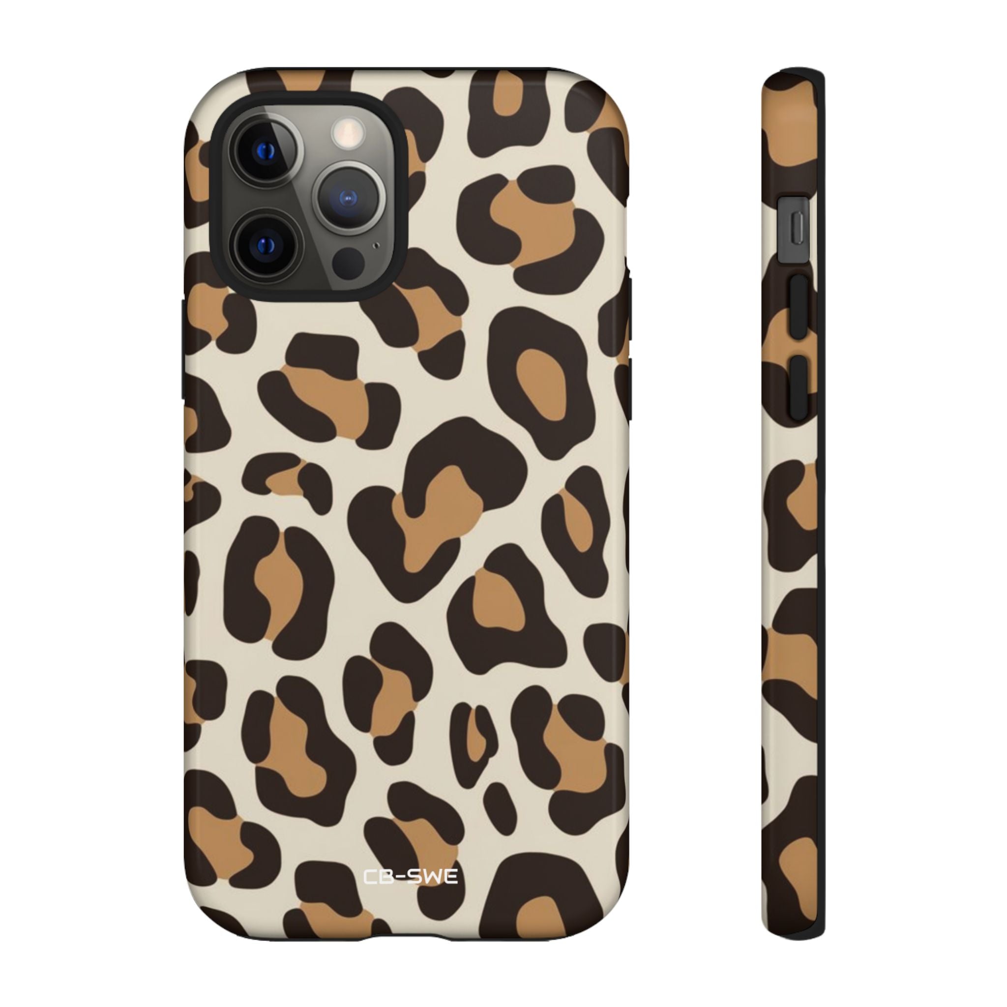Leopard Print Elegance - iPhone Case