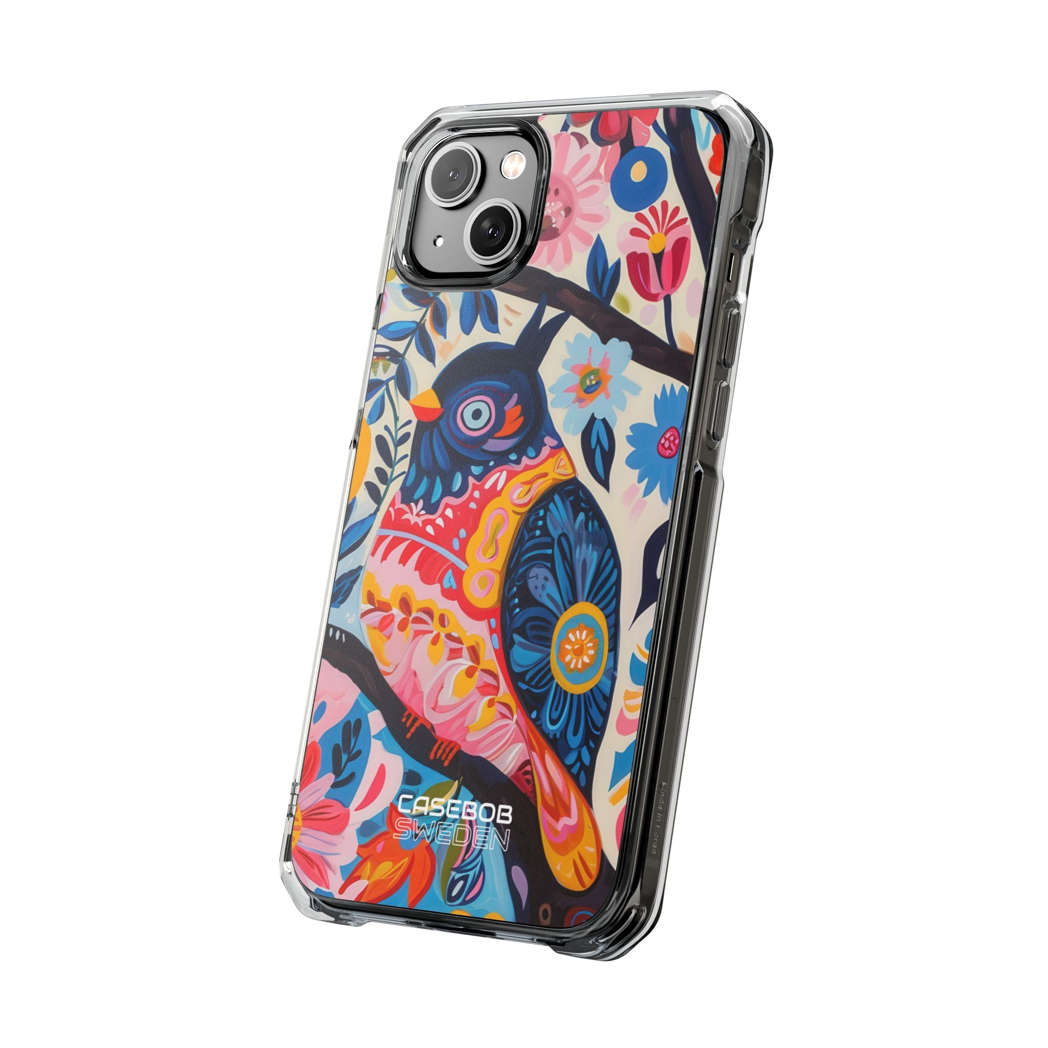 Whimsical Owl Garden iPhone 14 - Impact Clear+