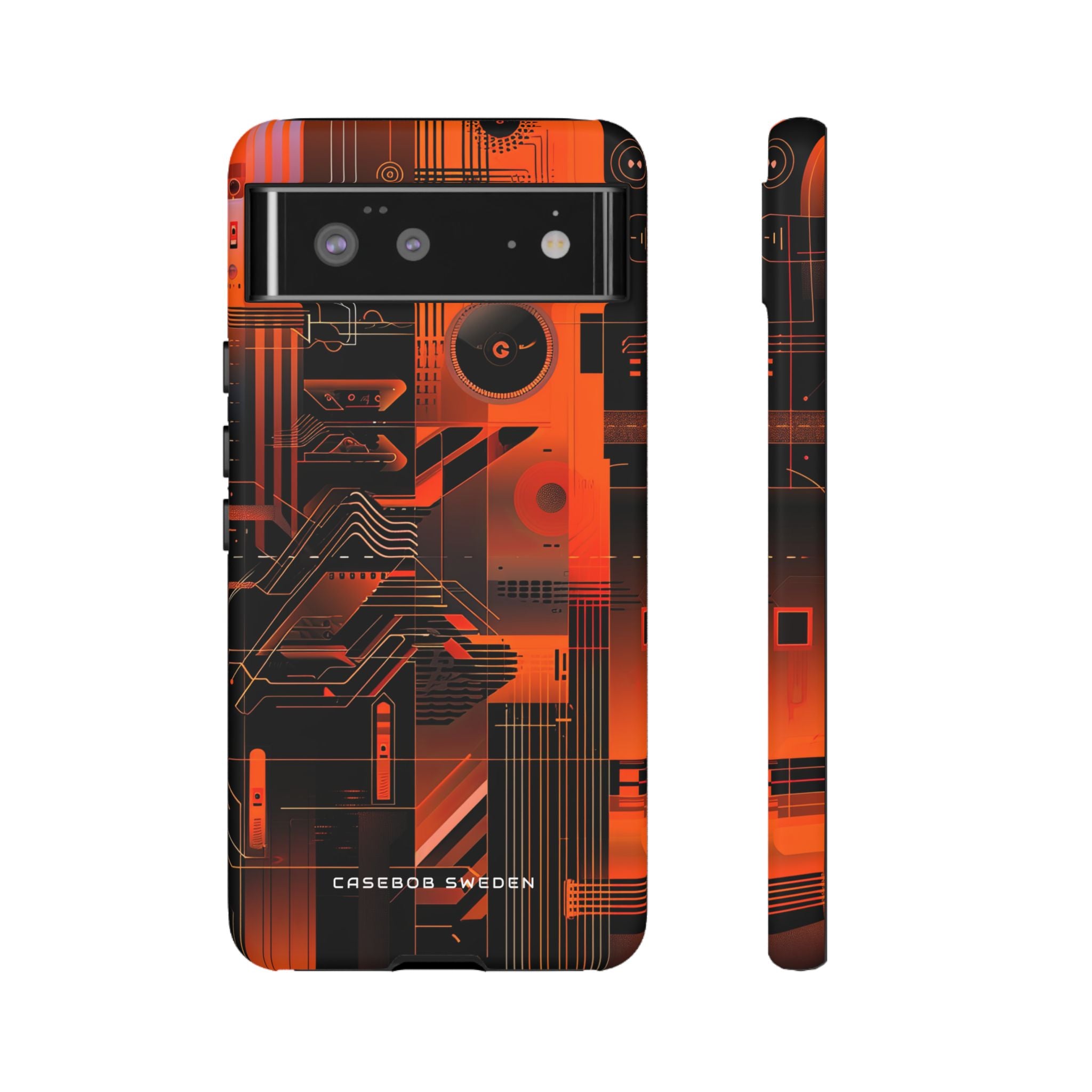 Gradient Circuitburst Google Pixel 6 - Tough Phone Case