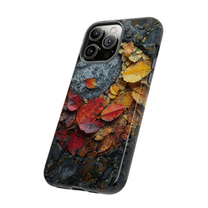 Autumn Peace Leaf Sign - Protective Phone Case