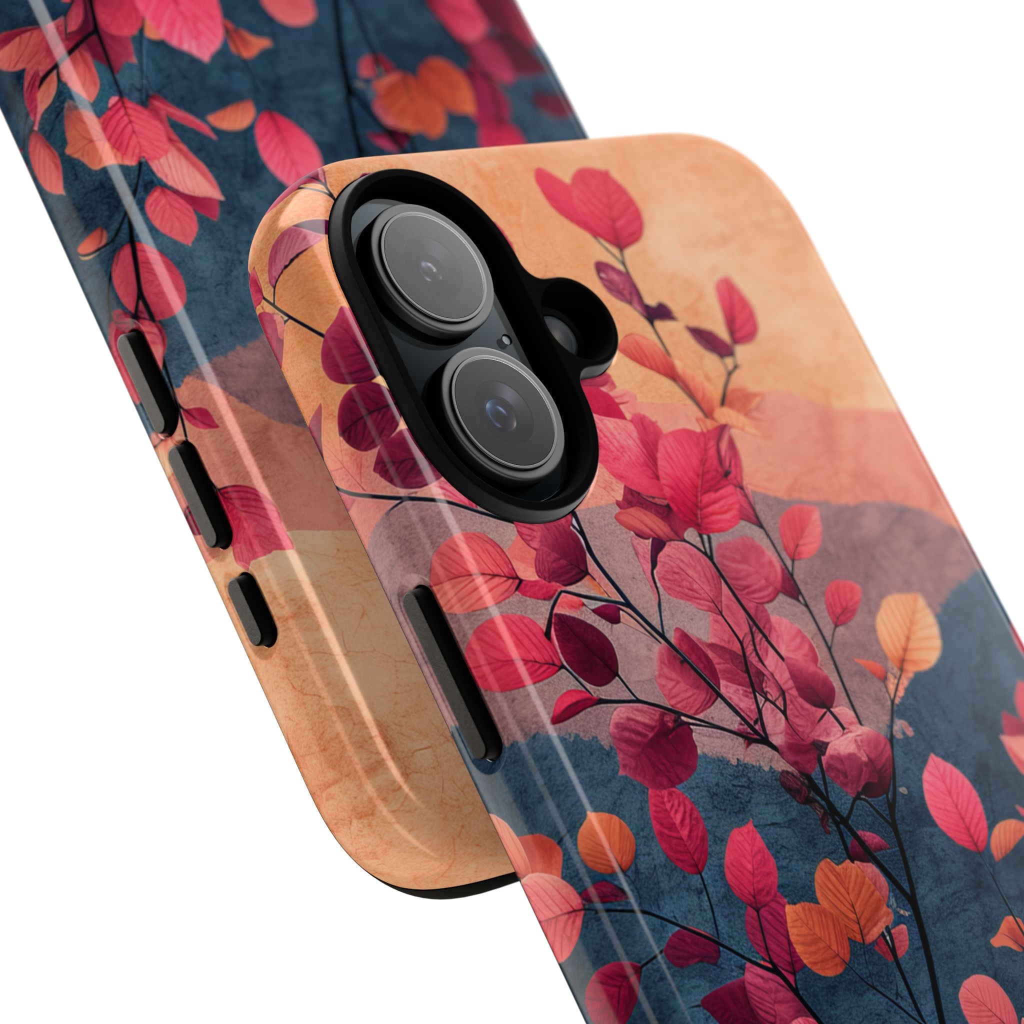 Vibrant Floral Harmony iPhone 16 - Tough Phone Case