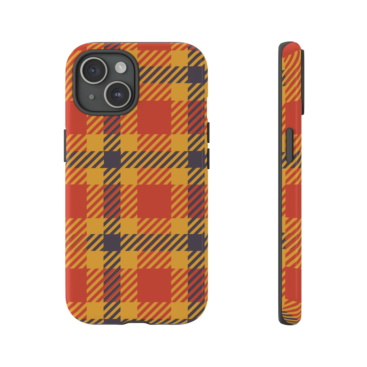 Orange Flannel - Protective Phone Case