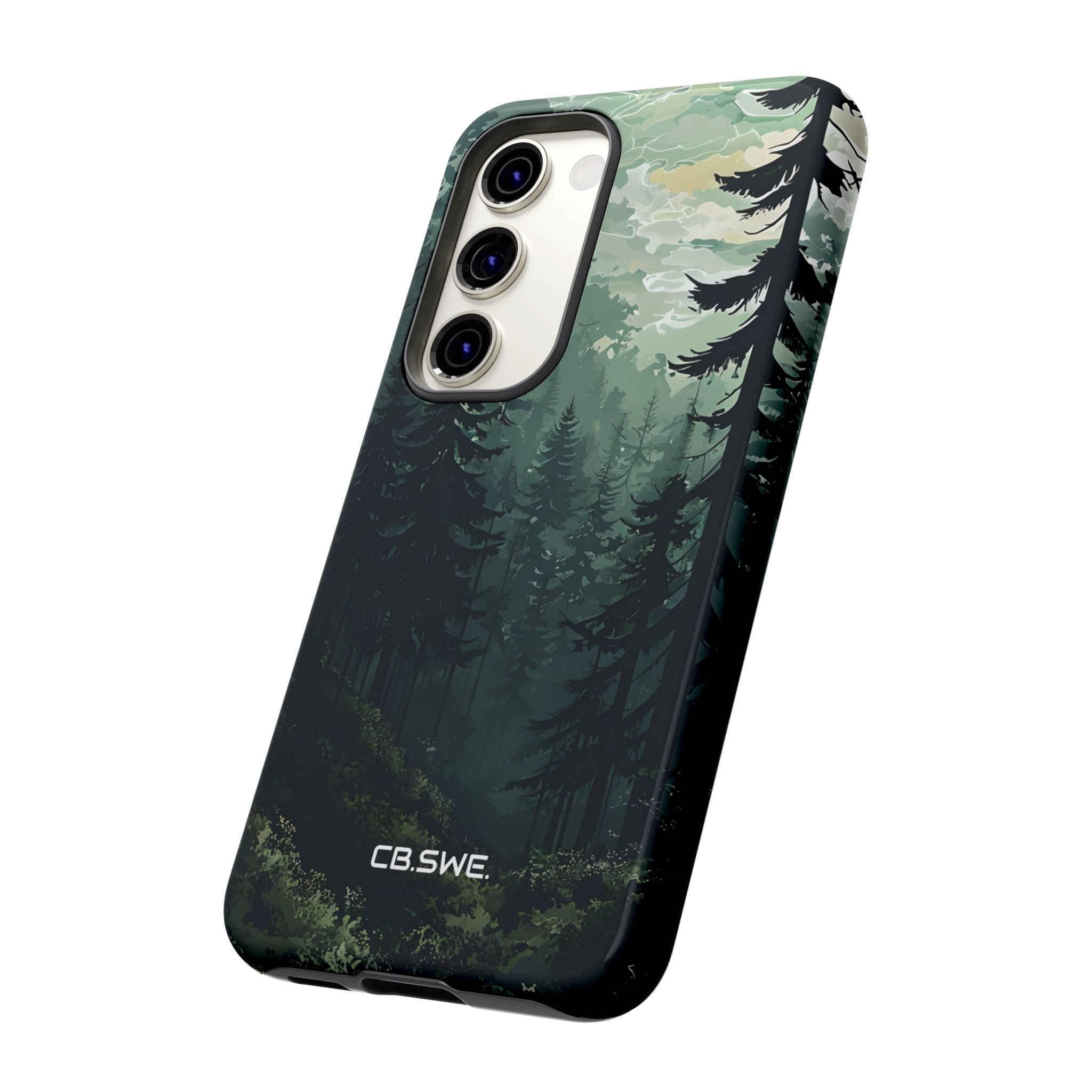 Serene Forest Landscape Phone Cover Samsung S23 - Tough