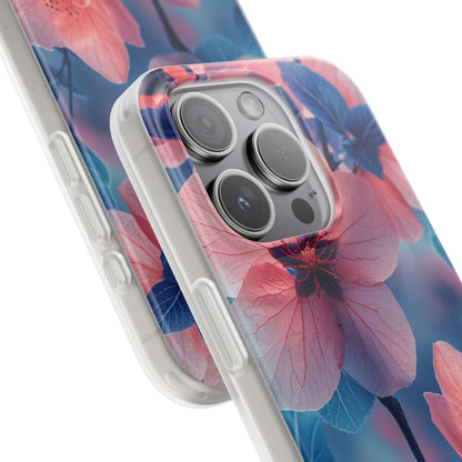 Ethereal Floral Harmony iPhone 15 - Flexi Phone Case