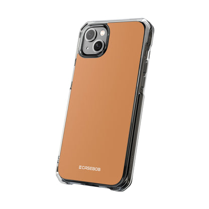 Persian Orange - Clear Impact Case for iPhone