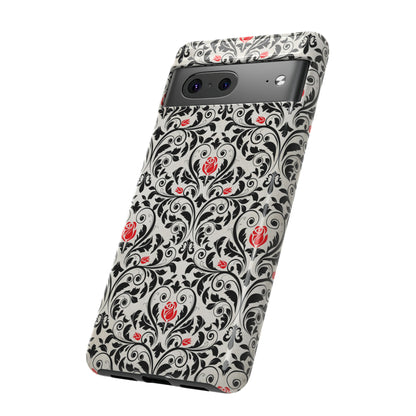 Centti Gothic Flower - Protective Phone Case