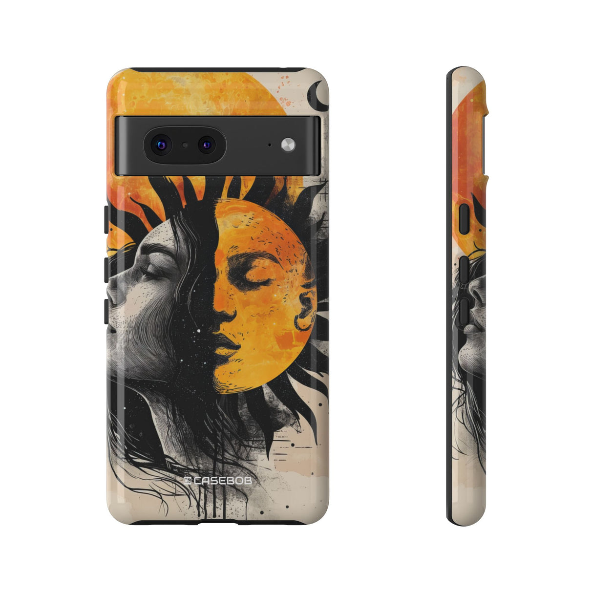 Sunlit Duality | Protective Phone Case for Google Pixel